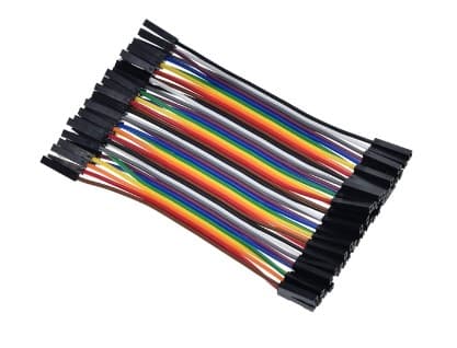 Fil de Raccordement Dupont pour Arduino (Jumper) - Femelle-Femelle 10cm