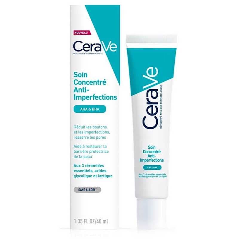 Soin Concentré Anti-Imperfections aux AHA &amp; BHA CeraVe 40ml