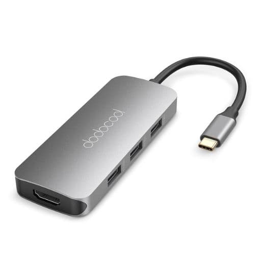 Adaptateur USB-C 6-en-1 DODOCOOL Garantie 1Mois