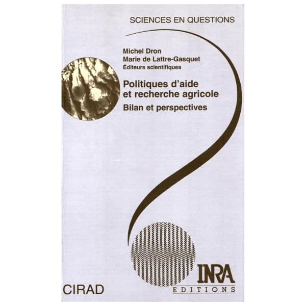 Politiques D’aide Et Recherche Agricole Bilan et Perspectives