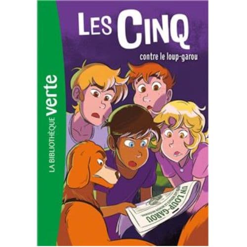 Le Club Des Cinq , Les Cinq contre le loup-garo Tome 43 Nvelle Edition